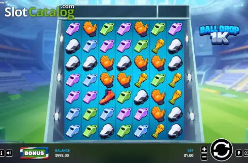 Скрин2. Ball Drop 1K слот