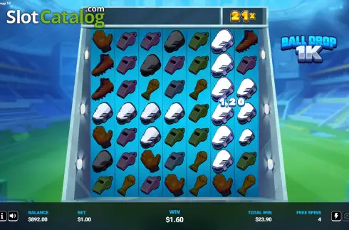 Скрин3. Ball Drop 1K слот