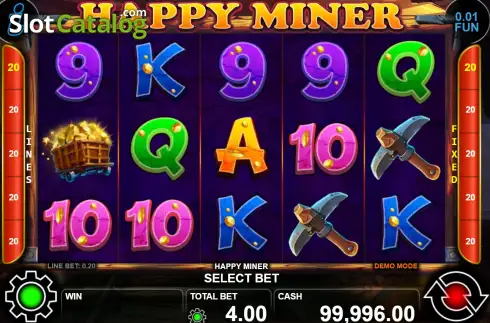 Скрин2. Happy Miner слот