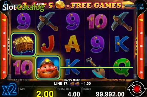 Скрин3. Happy Miner слот