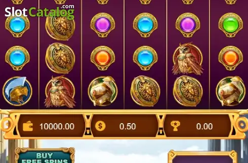 Скрин2. Rise of Athena 1000x слот