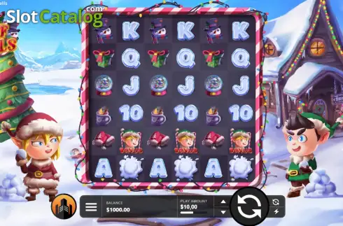 Скрин2. Elf Balls слот