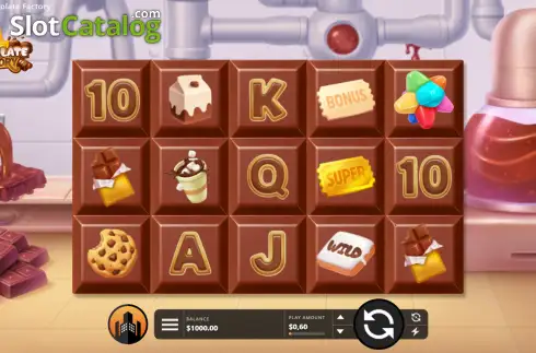 Скрин2. Chocolate Factory слот
