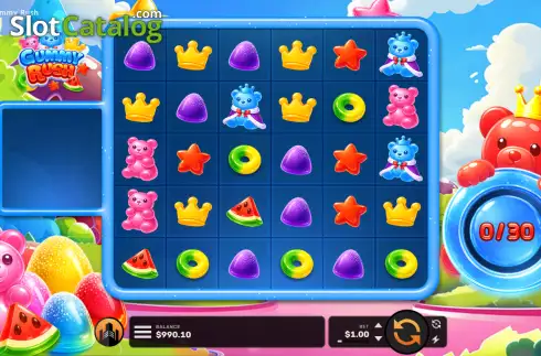 Скрин2. Gummy Rush слот