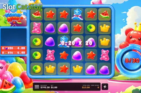 Скрин3. Gummy Rush слот