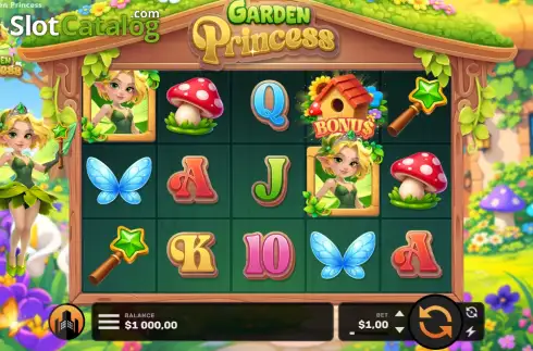 Скрин2. Garden Princess слот