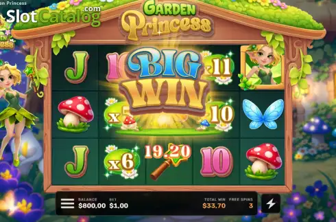 Скрин3. Garden Princess слот