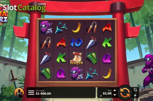 Скрин2. Ninja Starz слот