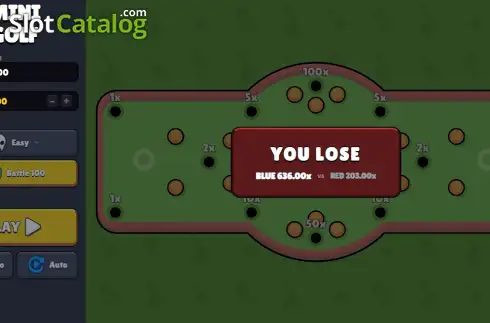 Скрин3. Mini Golf слот