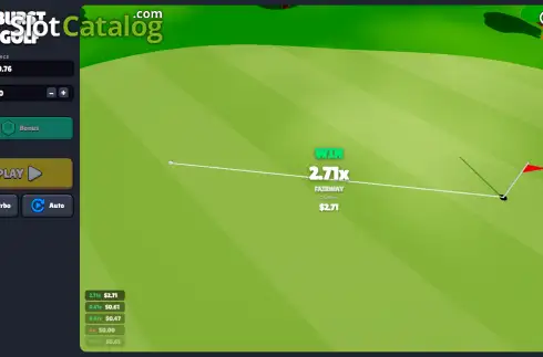 Скрин3. Burst Golf слот