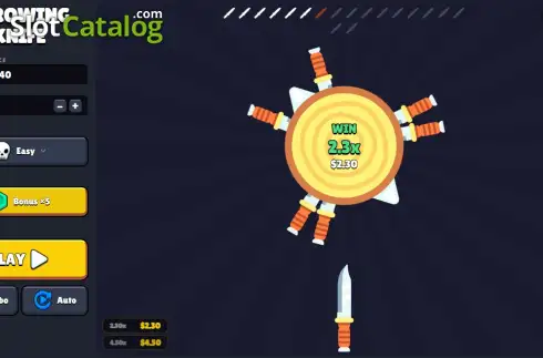Скрин3. Throwing Knife слот