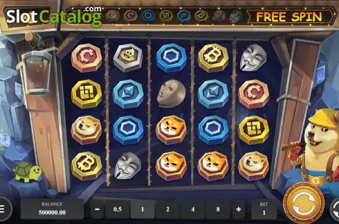 Скрин2. Doggy Miner слот