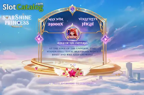 Скрин2. Starshine Princess 1000 слот