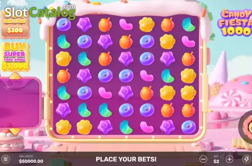 Скрин2. Candy Fiesta 1000 слот