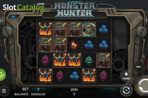 Скрин2. Monster Hunter (Croco Gaming) слот