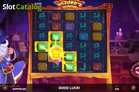 Скрин3. Wizard's Academy слот