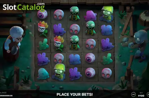 Скрин2. Run Away! Zombies слот