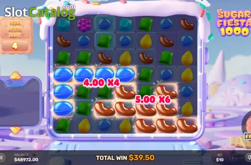 Скрин3. Sugar Fiesta 1000 слот