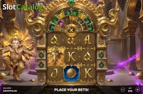 Скрин2. Ganesha Golden Wheel слот