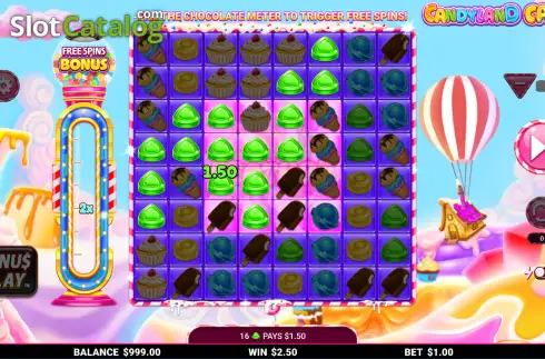 Скрин3. Candyland Cash слот