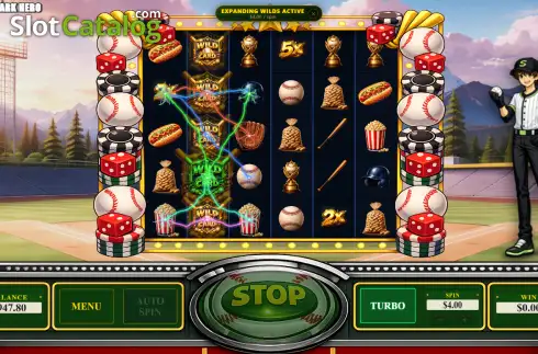 Скрин3. Ballpark Hero слот