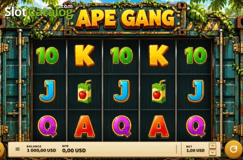 Скрин2. Ape Gang слот