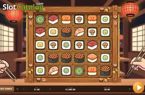 Скрин2. Kawaii Sushi 1000 слот