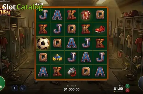 Скрин2. Goal Rush Mayhem слот