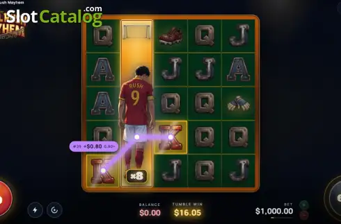 Скрин3. Goal Rush Mayhem слот