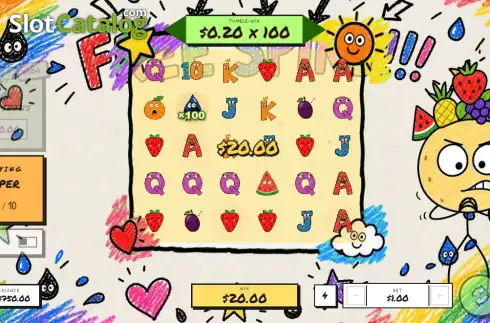 Скрин3. Doodle Rush слот