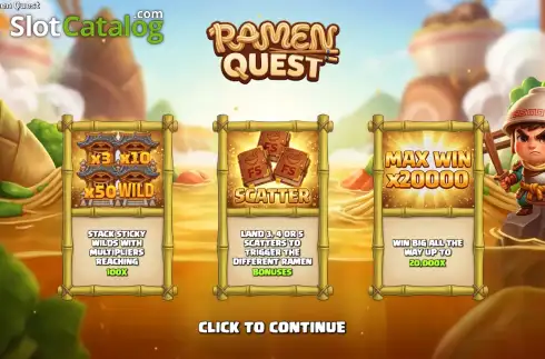Скрин2. Ramen Quest слот