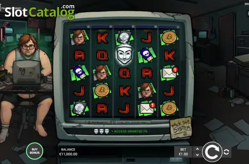 Скрин2. Hacker's Haven слот