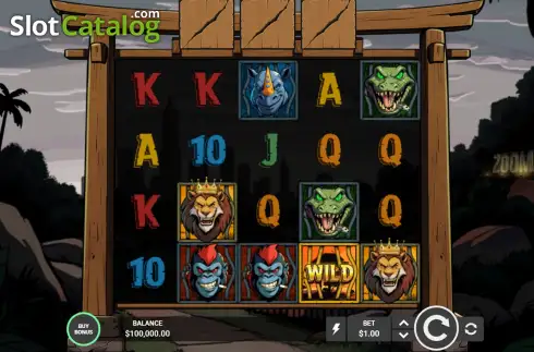 Скрин2. Zoomania (Degen Studios) слот