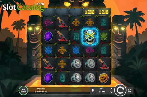 Скрин2. Aztec Ritual слот