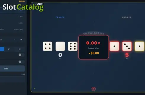 Скрин2. Dice Baccarat слот