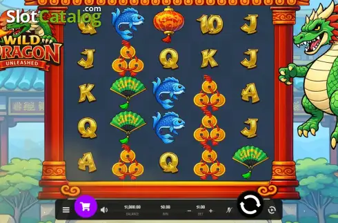 Скрин2. Wild Dragon Unleashed слот