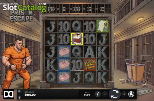 Скрин2. Prison Escape (Double Down Gaming) слот