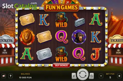 Скрин2. Fun'n Games (Dream Play) слот
