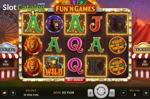 Скрин3. Fun'n Games (Dream Play) слот