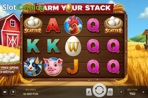 Скрин2. Farm Your Stack слот