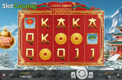 Скрин2. Lucky Koins слот