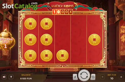 Скрин3. Lucky Koins слот