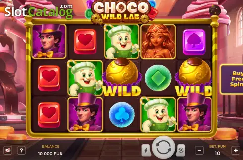 Скрин2. Choco Wild Lab слот