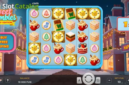 Скрин2. Sweet Crumbles Holiday Edition слот