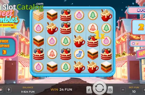 Скрин3. Sweet Crumbles Holiday Edition слот