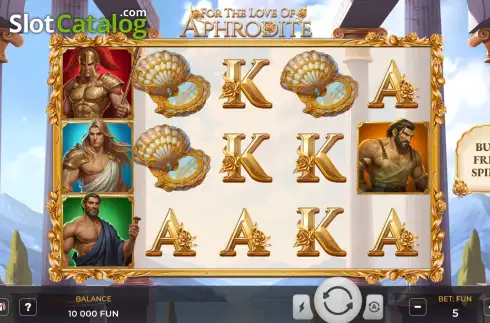 Скрин2. For The Love of Aphrodite слот