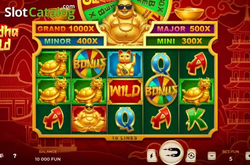 Скрин2. Buddha Gold (Dream Play) слот