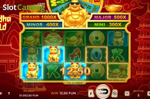 Скрин3. Buddha Gold (Dream Play) слот