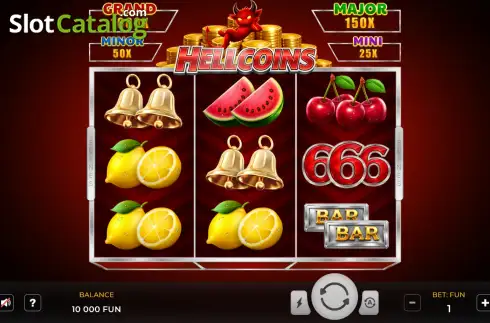 Скрин2. Hell Coins слот