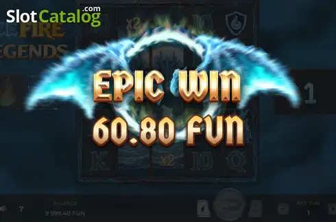 Скрин3. Ice Fire Legends слот